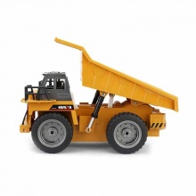 匯納合金工程車(chē)1：12遙控自卸車(chē) 六通道模型車(chē)