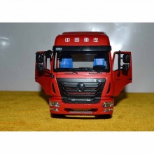 重汽豪瀚車模型 豪沃車頭模型1：24