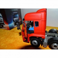重汽豪瀚車模型 豪沃車頭模型1：24