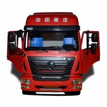 重汽豪瀚車模型 豪沃車頭模型1：24