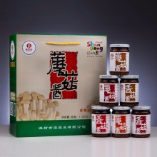 張老爹蘑菇醬香菇醬混合裝6瓶/箱