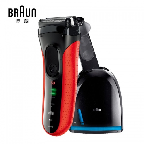 博朗 新3系中國紅電動剃須刀3050CC