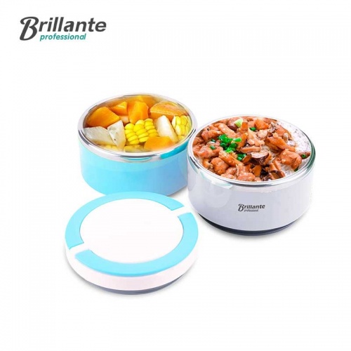 貝立安（Brillante）貝拉雙層保溫便當(dāng)盒