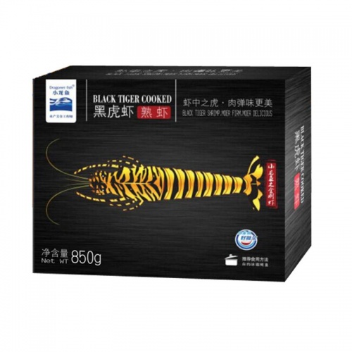 良之隆 小龍魚黑虎蝦-熟蝦
