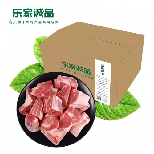樂(lè)家誠(chéng)品鹽池灘羊2公斤純?nèi)馇袎K