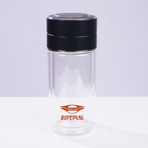 奮斗者雙杯禮盒裝 鉑爵杯260ml、茶水分離杯200ml