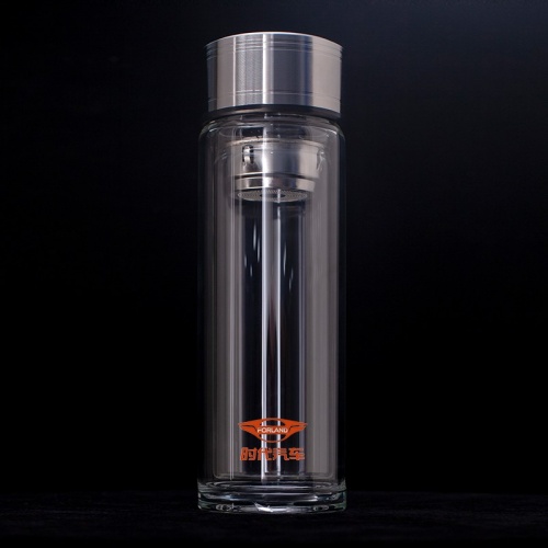 奮斗者雙杯禮盒裝 鉑爵杯260ml、茶水分離杯200ml